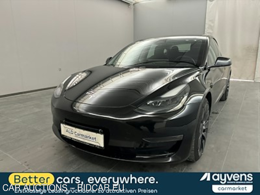 Tesla Model 3 Langstreckenbatt. Allradantrieb Dual Motor Performance Limousine, 4-turig, Direktantrieb, 1-Gang