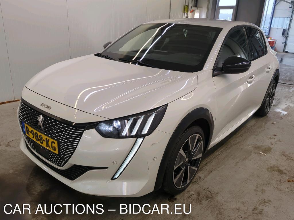 Peugeot 208 e- 50kWh 100kW GT Pack automaat, 2022