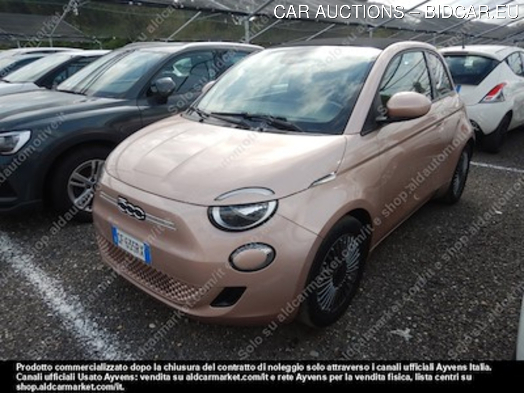 Fiat 500 cabrio elettrica icon FP -