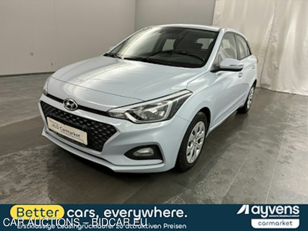Hyundai I20 blue 1.2 Select Limousine, 5-turig, 5-Gang
