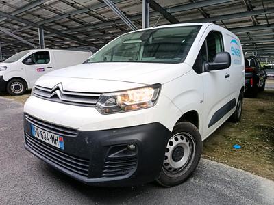 Citroen Berlingo M 1000kg BlueHDi 100 S&amp;S BVM Driver VU [4P] bvm 5-100CH-5cv, 2020
