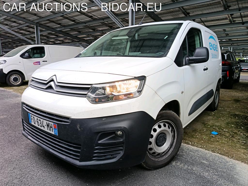 Citroen Berlingo M 1000kg BlueHDi 100 S&amp;S BVM Driver VU [4P] bvm 5-100CH-5cv, 2020