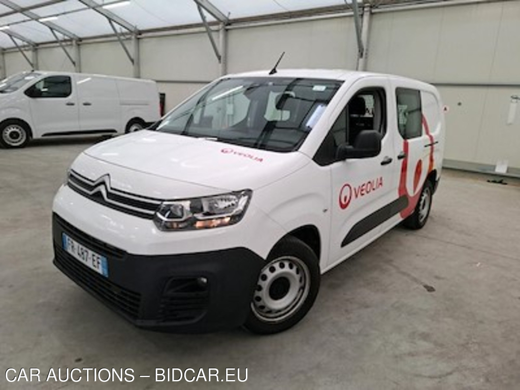 Citroen BERLINGO Berlingo Van XL 850kg BlueHDi 100 S&amp;S Cabine Approfondie Control
