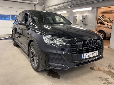 Audi Q7 50 TDI quattro 7-Sits S Line Panorama Head-Up Cockpit Skinn Matrix Drag Varmare