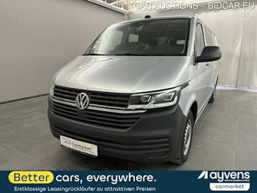 Volkswagen T6MULTIVANCARAVELLE VW Transporter T6.1 DSG Lang Plus Trendline Doppelk.Kasten, 4-turig, Automatik, 7-Gang