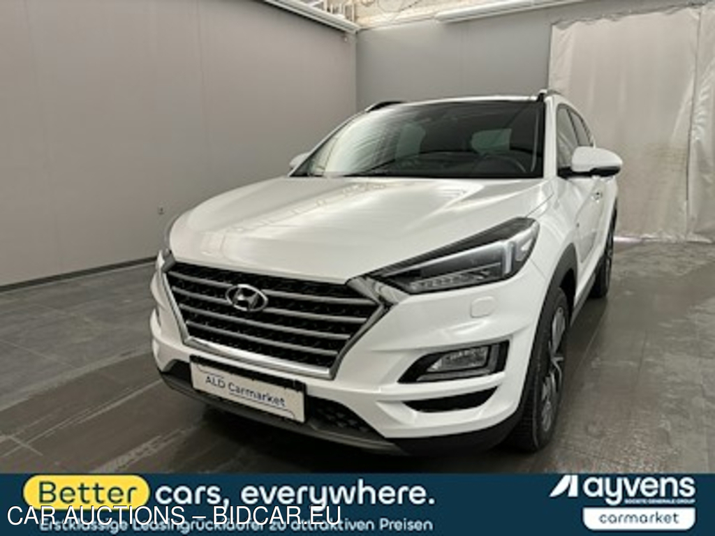 Hyundai TUCSON blue 2.0 CRDi 4WD Aut. Premium Geschlossen, 5-turig, Automatik, 8-Gang