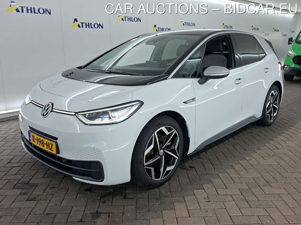 Volkswagen Id.3 58KWH 1ST PLUS AUTO 5D 150KW UITLOPEND, 2020
