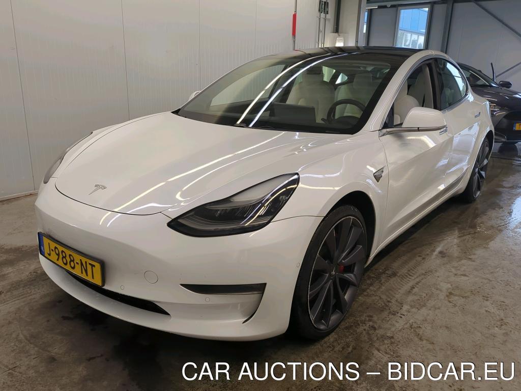 Tesla 3 Model Dual Motor 75kWh AWD Long Range Performance automaat, 2020