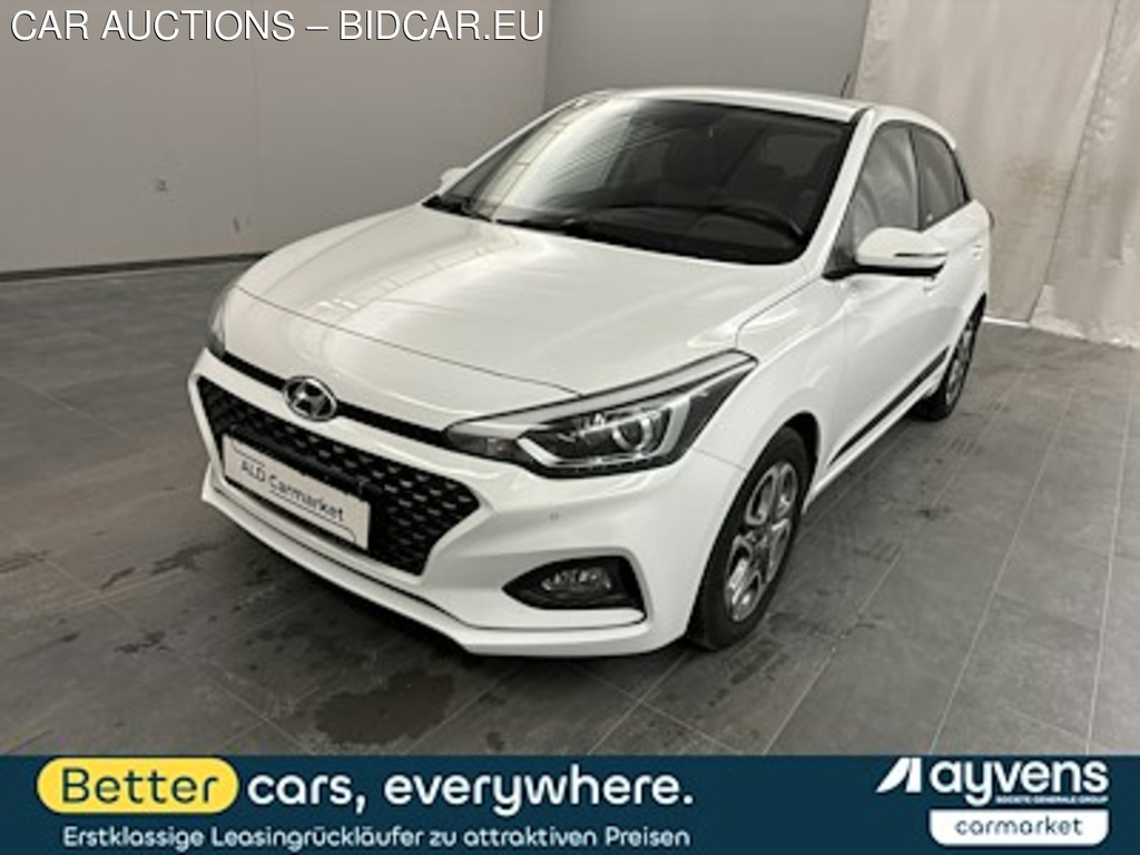 Hyundai I20 blue 1.0 T-GDI DCT Style Limousine, 5-turig, Automatik, 7-Gang