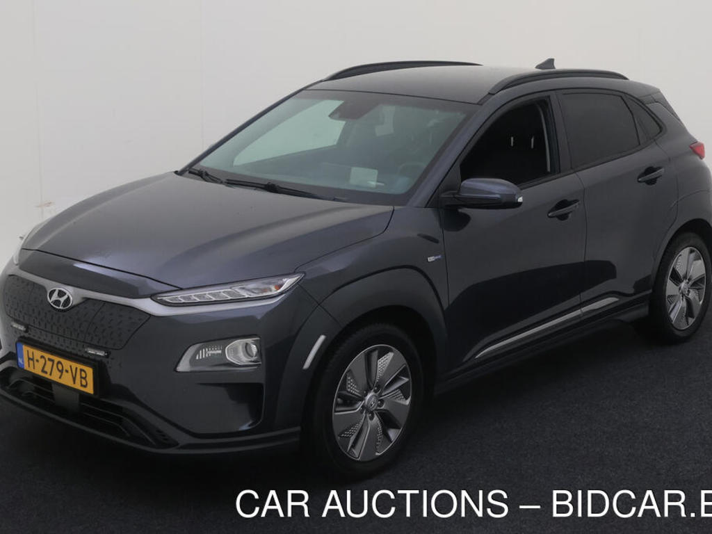 Hyundai Kona EV 204 PK PREMIUM 64 KWH LEDER, 2020