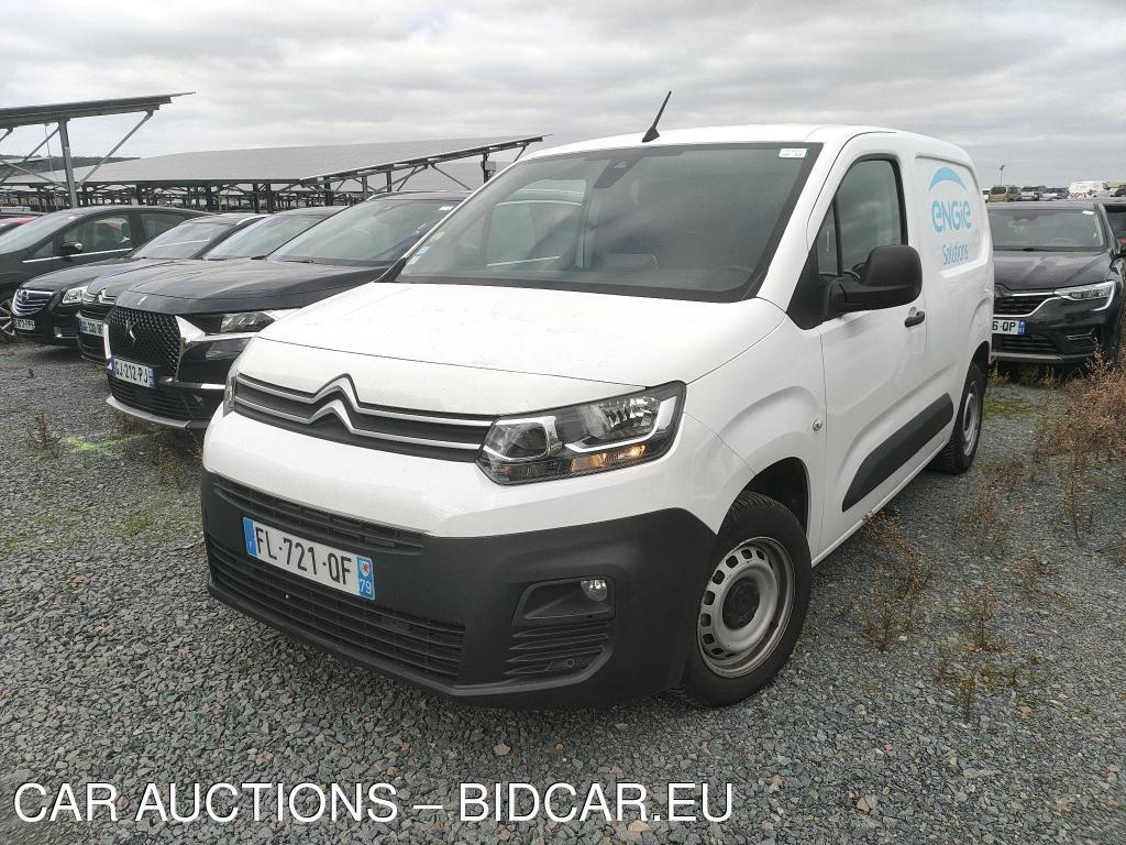 Citroen Berlingo M 650kg BlueHDi 100 BVM Driver VU [4P] bvm 5-100CH-5cv, 2019