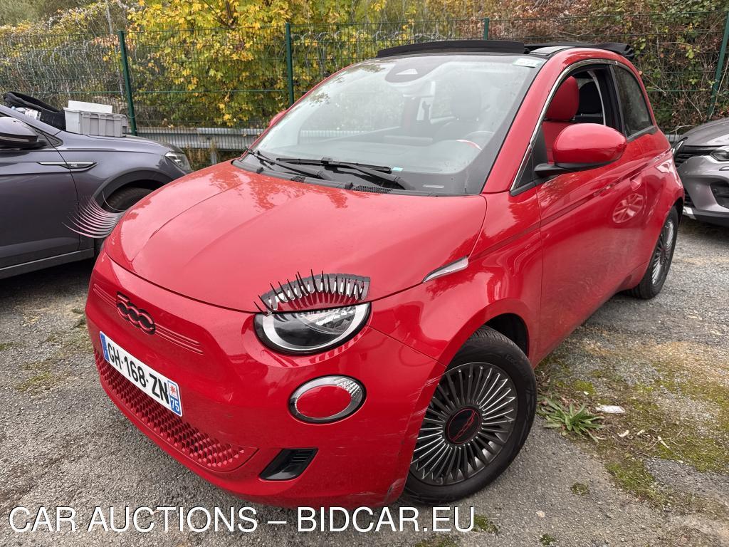 Fiat 500C 24kWh Red VP [2P] bva 0-95CH-3cv, 2022