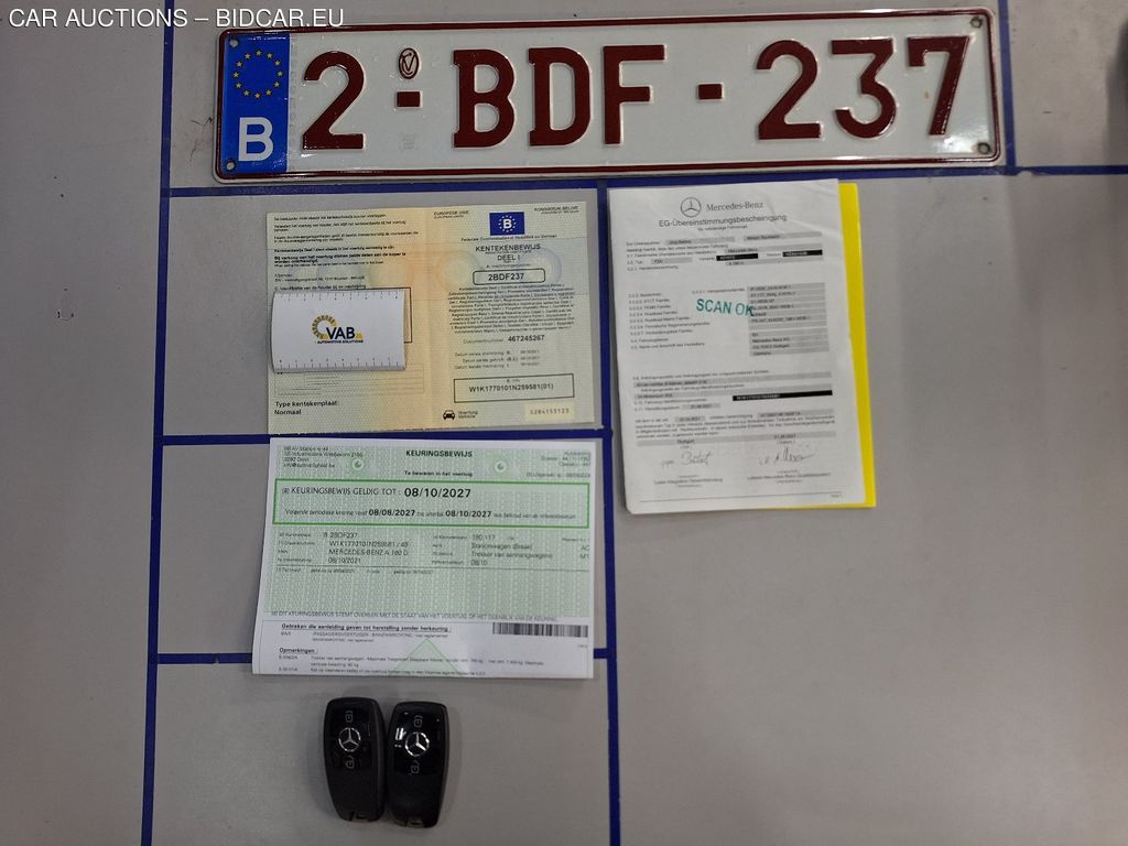 Mercedes A-klasse-bm177 18. MERCEDES-BENZ A-KLASSE A 180 D BUSINESS SOLUTION E, 2021