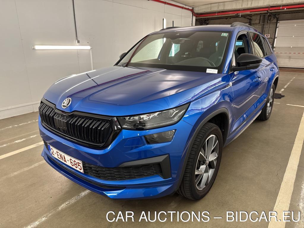 Skoda Kodiaq KODIAQ 1.5 TSI DSG7 SPORTLINE II 110KW/150PK 5D/P AUTO-7 - CO2 INDICATIEF, 2023