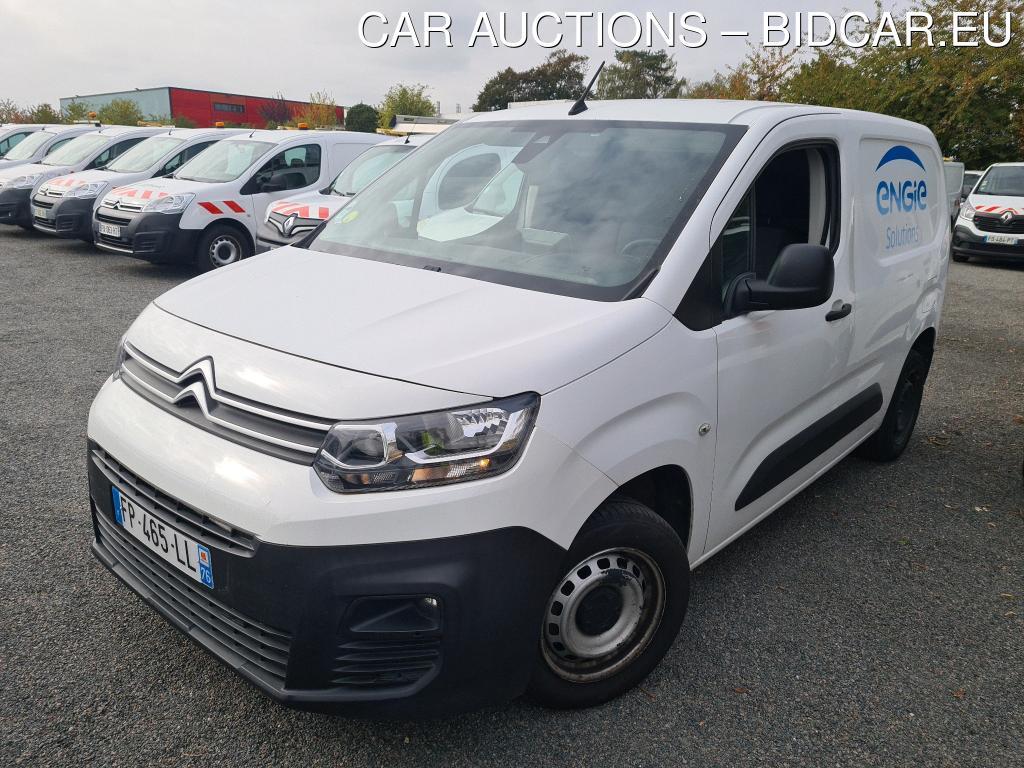 Citroen Berlingo M 650kg BlueHDi 100 S&amp;S BVM Driver VU [4P] bvm 5-100CH-5cv, 2020