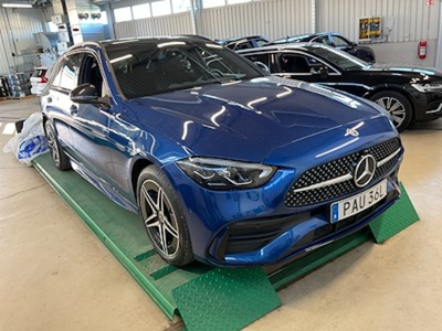 Mercedes-Benz C-Class 300 e T AMG-Line Nightpkt Drag Panorama