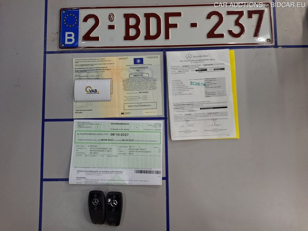 Mercedes A-klasse-bm177 18. MERCEDES-BENZ A-KLASSE A 180 D BUSINESS SOLUTION E, 2021
