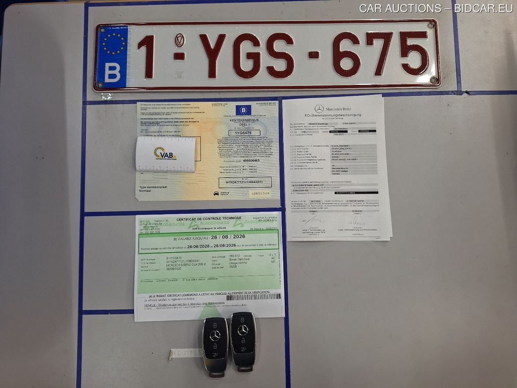 Mercedes Gla-bm247 20. MERCEDES-BENZ GLA GLA 200 D 5D, 2020