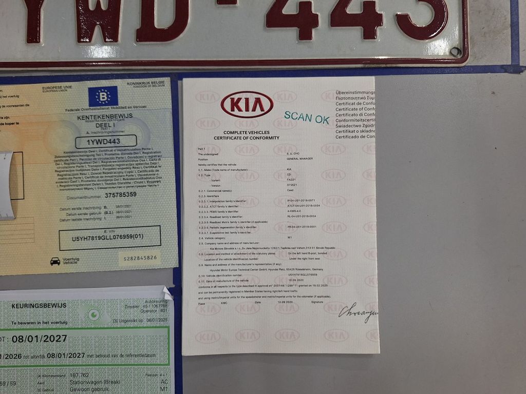 Kia Ceed-sportswago SW 18. KIA CEED SPORTSWAGON GT LINE 1.6 CRDI 136 DCT ISG, 2021