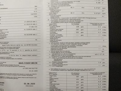 BMW Serie3-touring- REEKS TOURING 318DA (100 KW) 5D, 2020