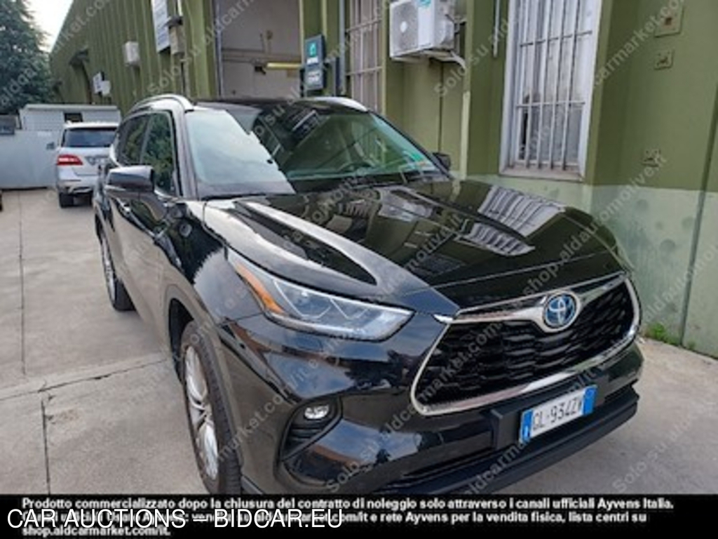 Toyota highlander 2.5h 244 CV e-cvt -