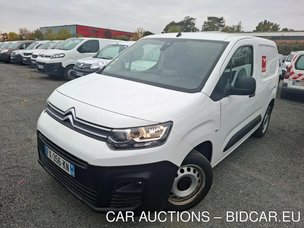 Citroen Berlingo M 1000kg BlueHDi 100 S&amp;S BVM Driver VU [4P] bvm 5-100CH-5cv, 2021