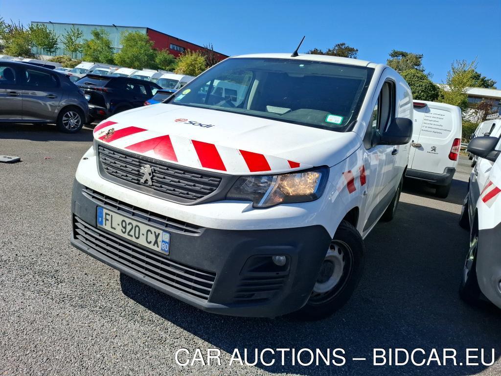 Peugeot Partner BLUEHDI 100 S&amp;S 950KG LONG GRIP VU [4P] bvm 5-100CH-5cv, 2019
