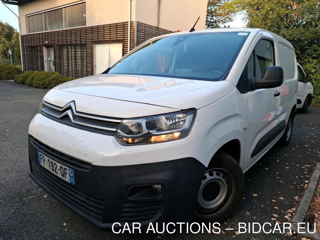 Citroen Berlingo M 650kg BlueHDi 100 S&amp;S BVM Driver VU [4P] bvm 5-100CH-5cv, 2020
