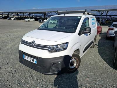 Citroen Berlingo M 650kg BlueHDi 100 S&amp;S BVM Driver VU [4P] bvm 5-100CH-5cv, 2020