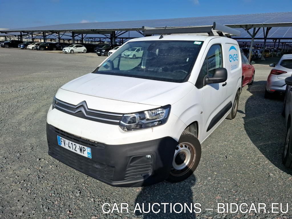 Citroen Berlingo M 650kg BlueHDi 100 S&amp;S BVM Driver VU [4P] bvm 5-100CH-5cv, 2020