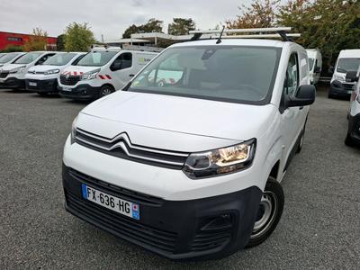 Citroen Berlingo M 650kg BlueHDi 100 S&amp;S BVM Driver VU [4P] bvm 5-100CH-5cv, 2021