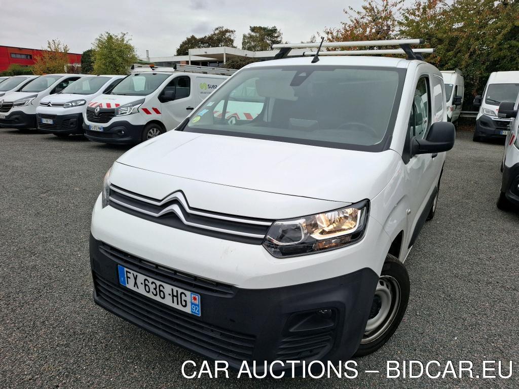 Citroen Berlingo M 650kg BlueHDi 100 S&amp;S BVM Driver VU [4P] bvm 5-100CH-5cv, 2021