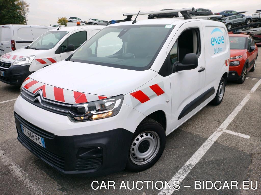 Citroen Berlingo M 650kg BlueHDi 100 S&amp;S BVM Driver VU [4P] bvm 5-100CH-5cv, 2020