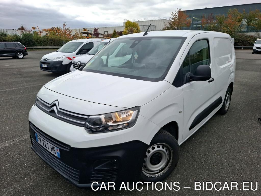 Citroen Berlingo M 650kg BlueHDi 100 S&amp;S BVM Driver VU [4P] bvm 5-100CH-5cv, 2021