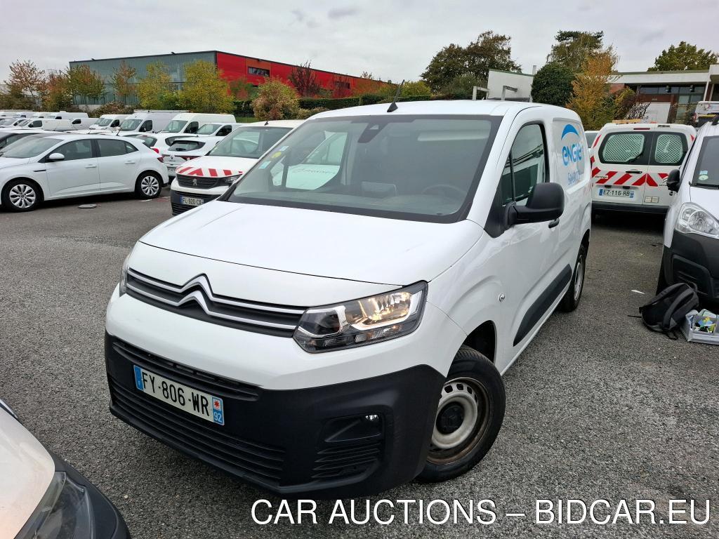 Citroen Berlingo M 650kg BlueHDi 100 S&amp;S BVM Driver VU [4P] bvm 5-100CH-5cv, 2021