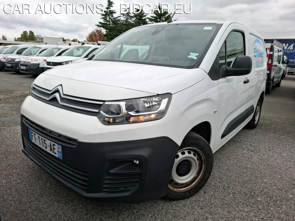Citroen Berlingo M 650kg BlueHDi 100 S&amp;S BVM Driver VU [4P] bvm 5-100CH-5cv, 2020