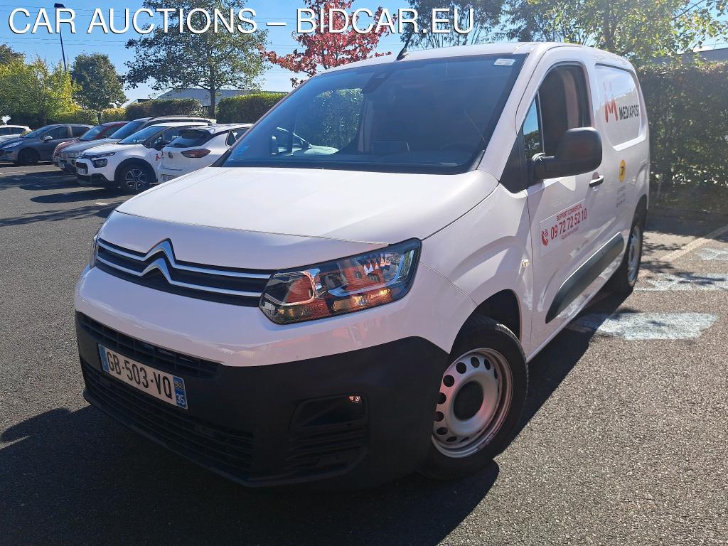 Citroen Berlingo Van M 1000kg BlueHDi 100 S&amp;S BVM Driver VU [4P] bvm 5-100CH-5cv, 2021