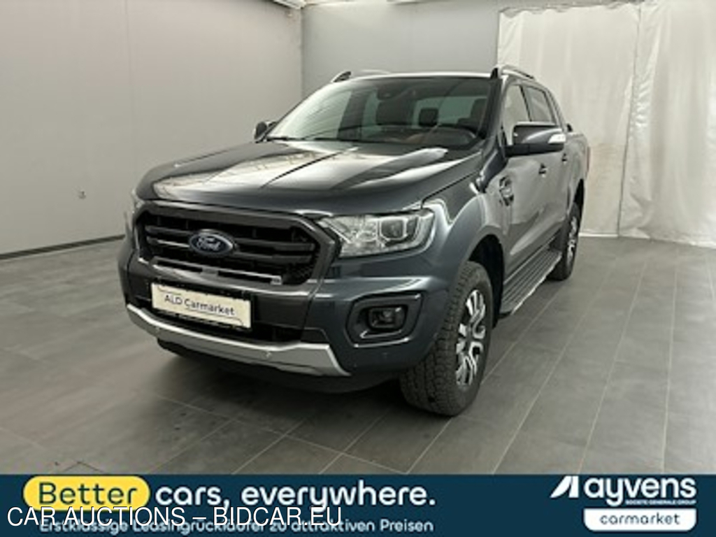 Ford Ranger 2,0 l EcoBlue Autm. Wildtrak Doppelk.Pritsche, 4-turig, Automatik, 10-Gang