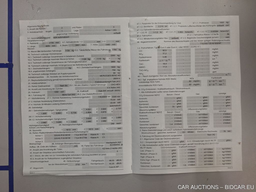 Mercedes Cla-klasse-bm11 19. MERCEDES-BENZ CLA CLA 250 E BUSINESS SOLUTION 4D, 2021