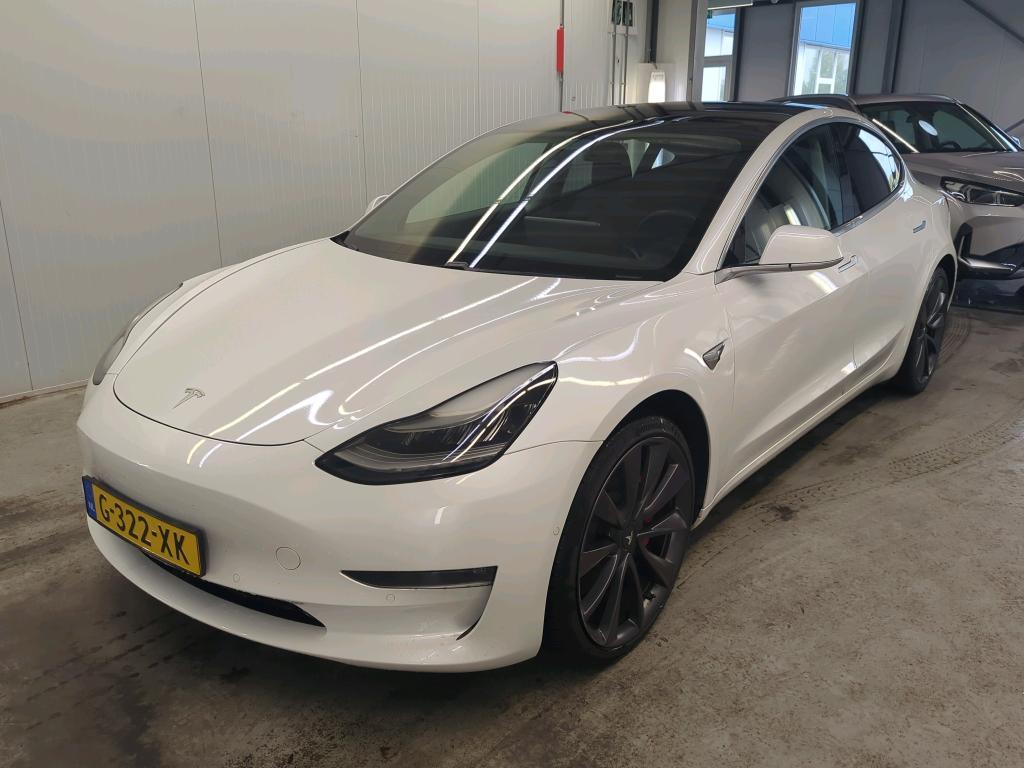 Tesla 3 Model Dual Motor 75kWh AWD Long Range Performance automaat, 2019