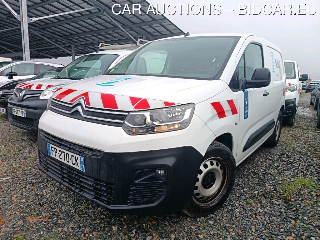 Citroen Berlingo Taille M 1000kg BlueHDi 75 BVM Club VU [4P] bvm 5-75CH-5cv, 2020