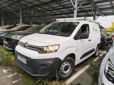 Citroen Berlingo M 1000kg BlueHDi 100 S&amp;S BVM Driver VU [4P] bvm 5-100CH-5cv, 2021