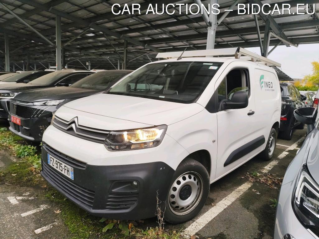 Citroen Berlingo M 1000kg BlueHDi 100 S&amp;S BVM Driver VU [4P] bvm 5-100CH-5cv, 2021