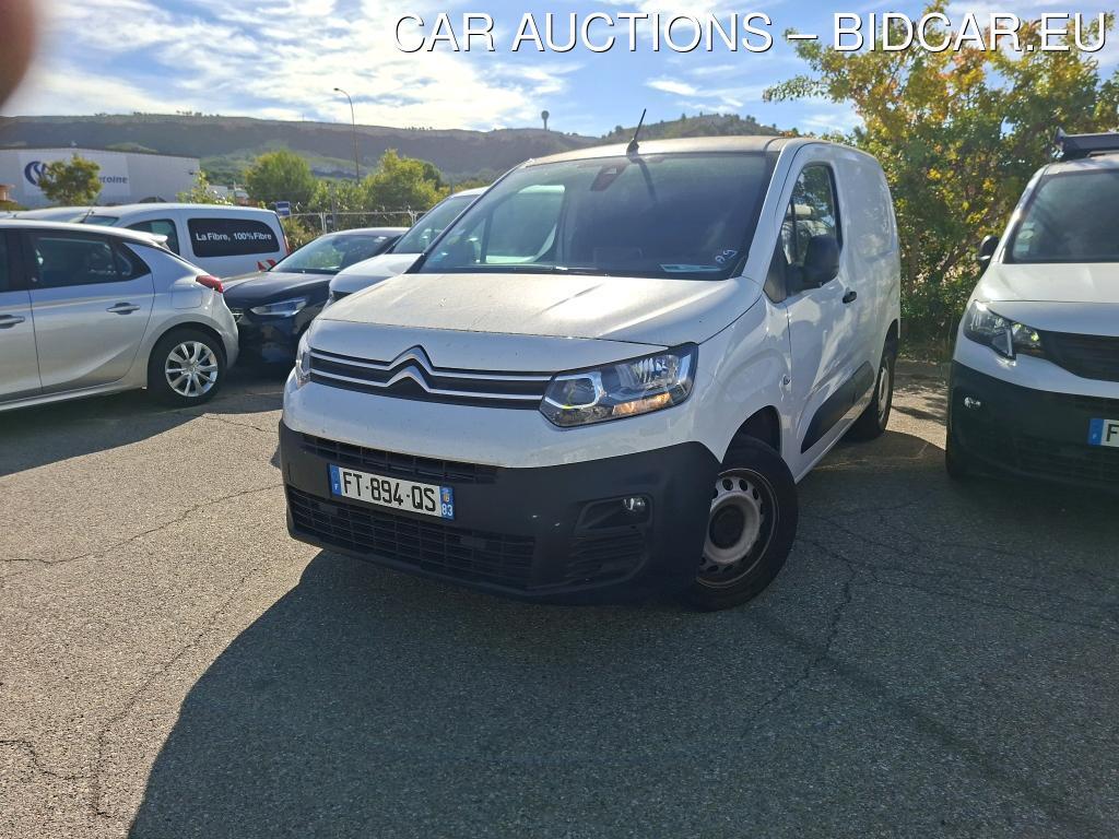 Citroen Berlingo M 1000kg BlueHDi 100 S&amp;S BVM Driver VU [4P] bvm 5-100CH-5cv, 2020