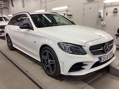 Mercedes-Benz C-Klass 300e T AMG-Line Night Multibeam LED Burmester Cockpit