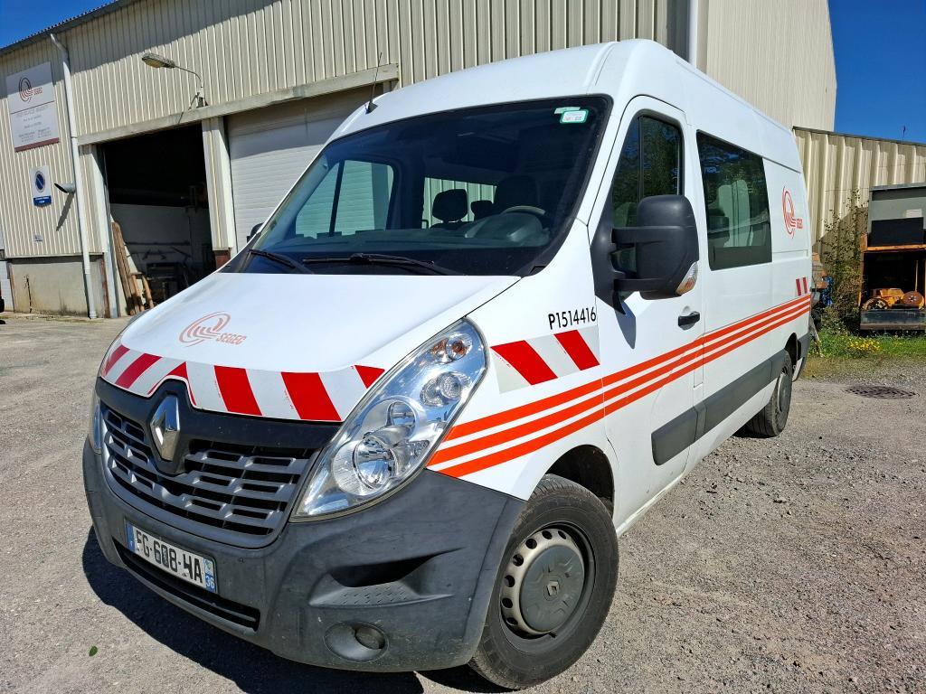 Renault Master Bridage moteur 110 km/h FG GCf Trac F3500 L2H2 Energy dCi 145 E6 VU [4P] bvm 6-145CH-8cv, 2019