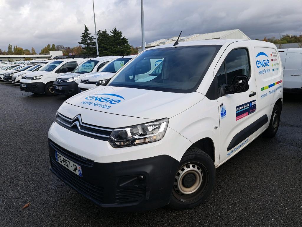 Citroen Berlingo M 650kg BlueHDi 75 S&amp;S BVM Club VU [4P] bvm 5-75CH-5cv, 2020
