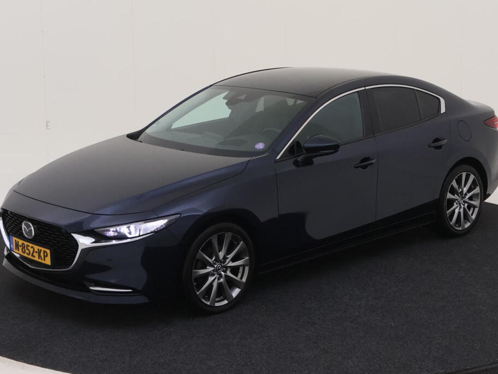 Mazda 3 2.0 E-SKYACTIV-X 186PK LUXURY TREKHAAK I-ACTIVSENSE, 2021