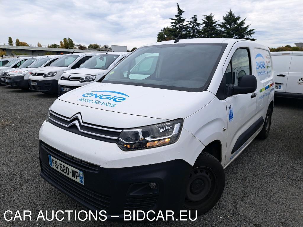 Citroen Berlingo M 650kg BlueHDi 75 S&amp;S BVM Club VU [4P] bvm 5-75CH-5cv, 2020