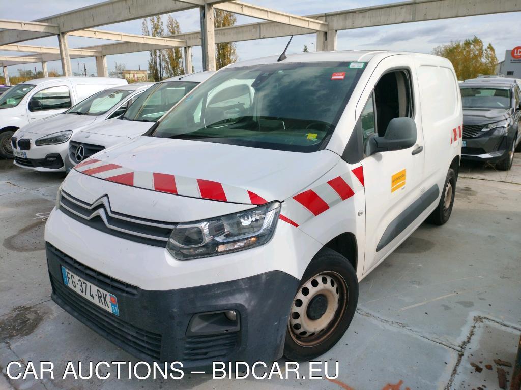 Citroen Berlingo Taille M 1000kg BlueHDi 100 S&amp;S BVM Club VU [4P] bvm 5-100CH-5cv, 2019